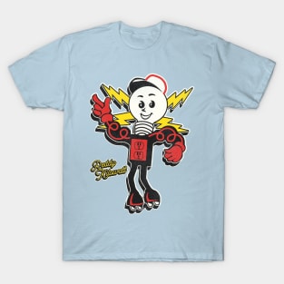 Vintage Reddy Kilowatt Your Electrical Servant Neon Sign T-Shirt